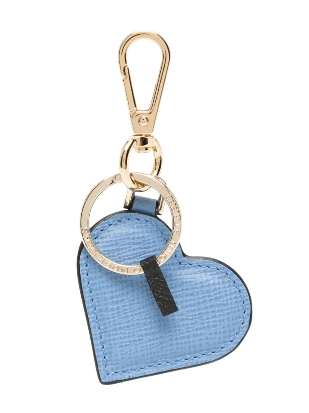 Heart leather keyring - 1