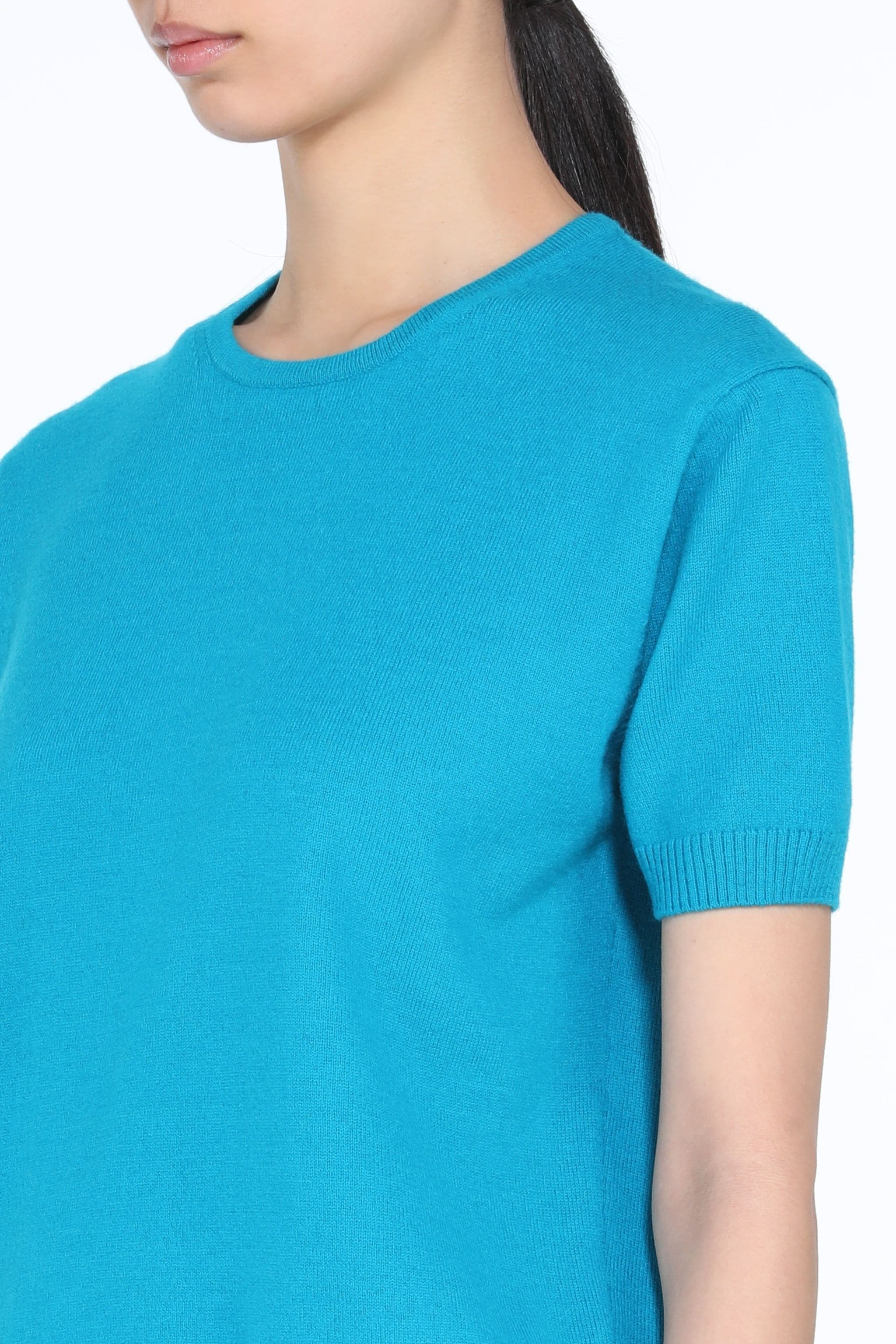 LOGO-PLAQUE WOOL TOP - 5