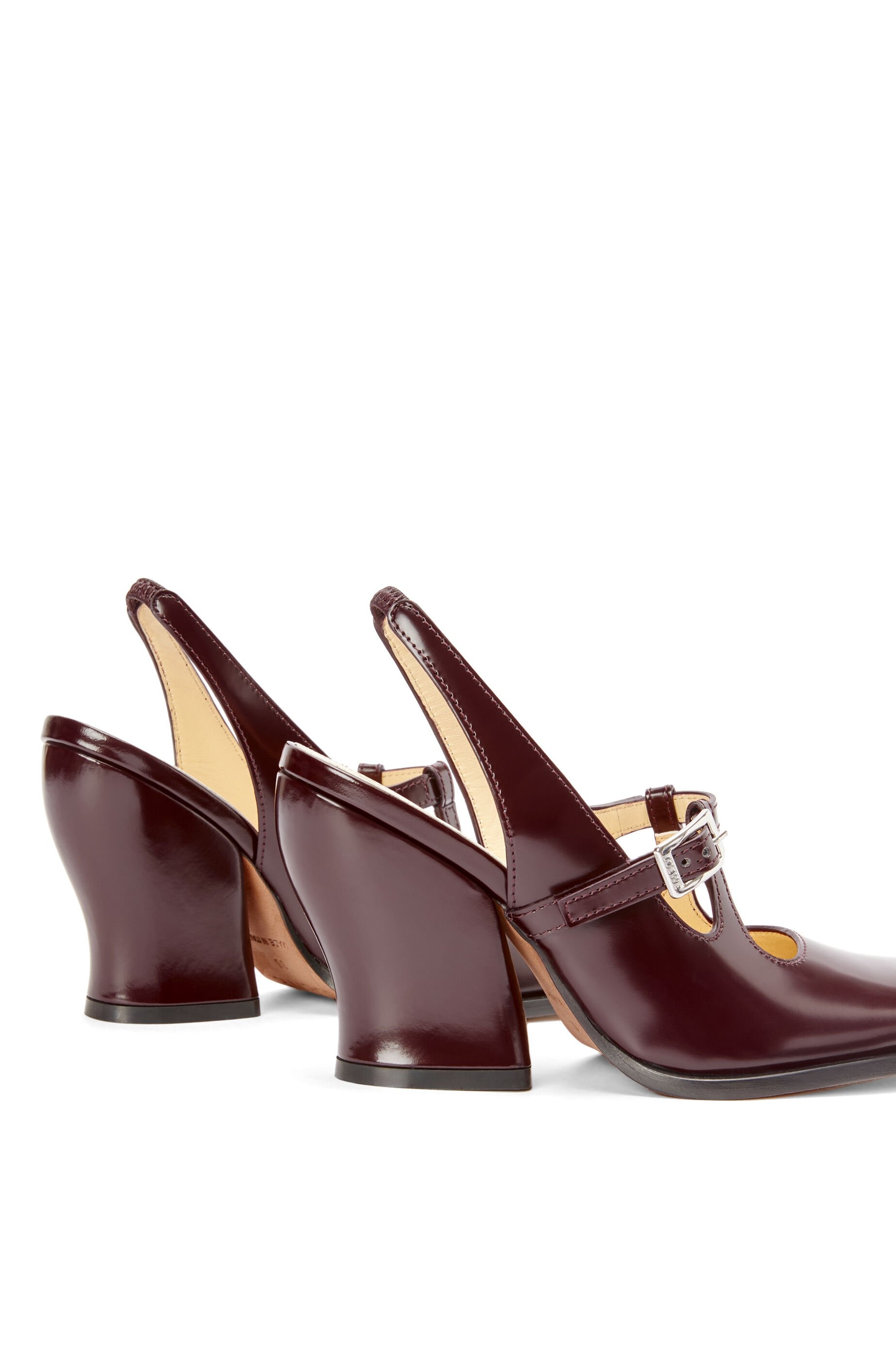 Onda slingback pump in brushed calfskin - 5