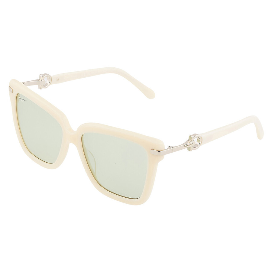 Salvatore Ferragamo Green Butterfly Ladies Sunglasses SF1085S 103 57 - 4