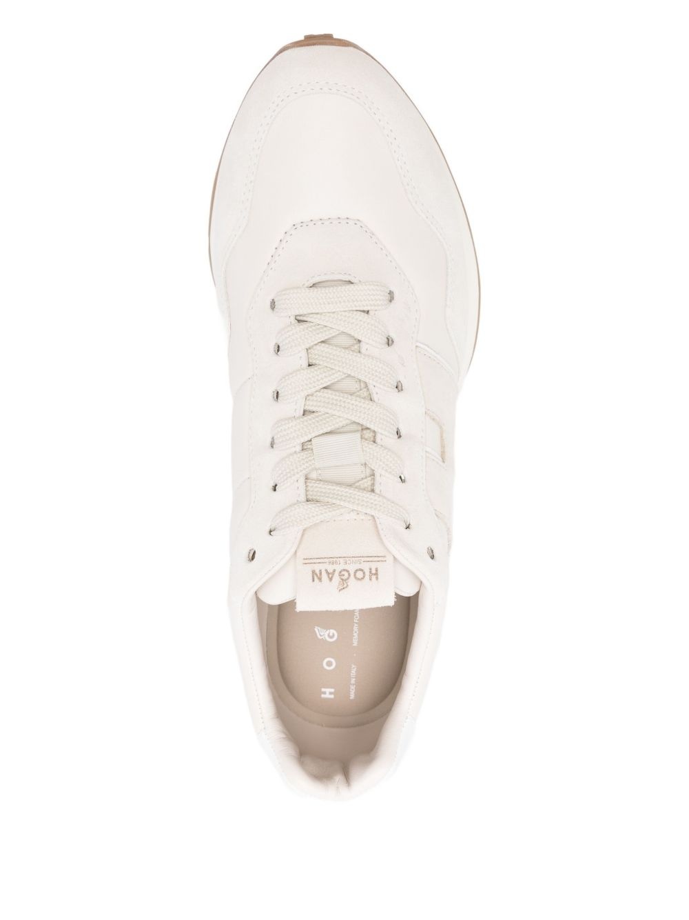 H-logo platform sneakers - 4