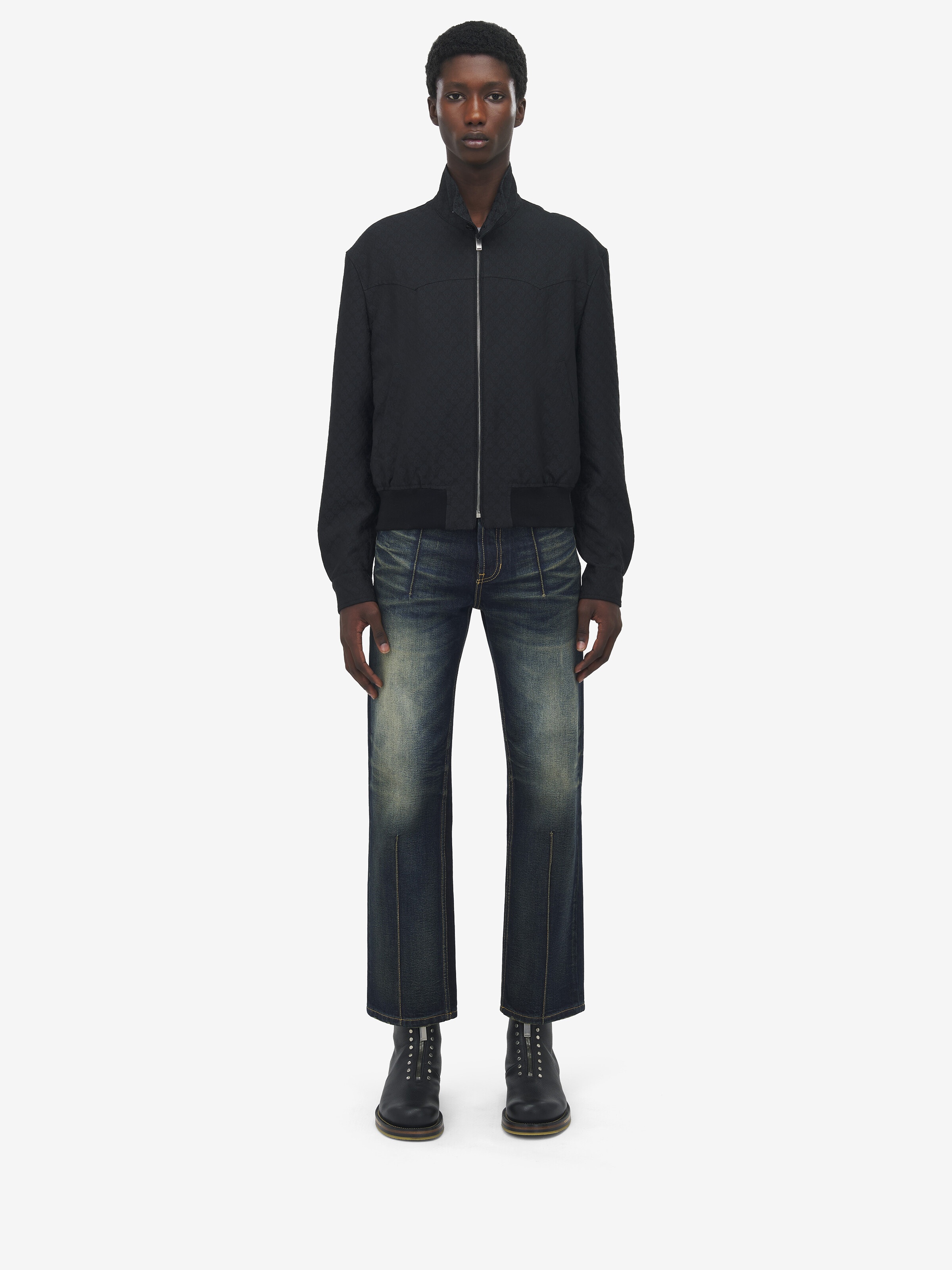 Cropped Harrington Jacket - 3