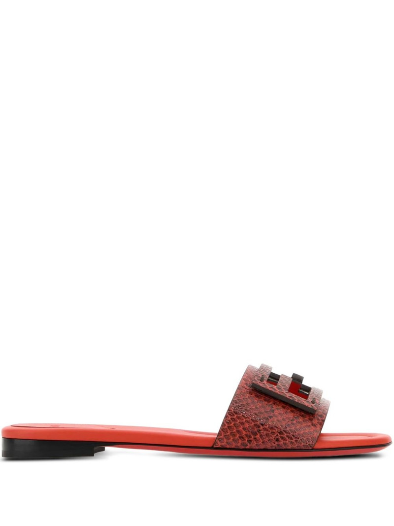Baguette leather sandals 1
