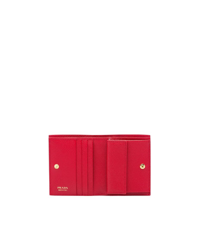 Prada Small Saffiano Leather Wallet outlook