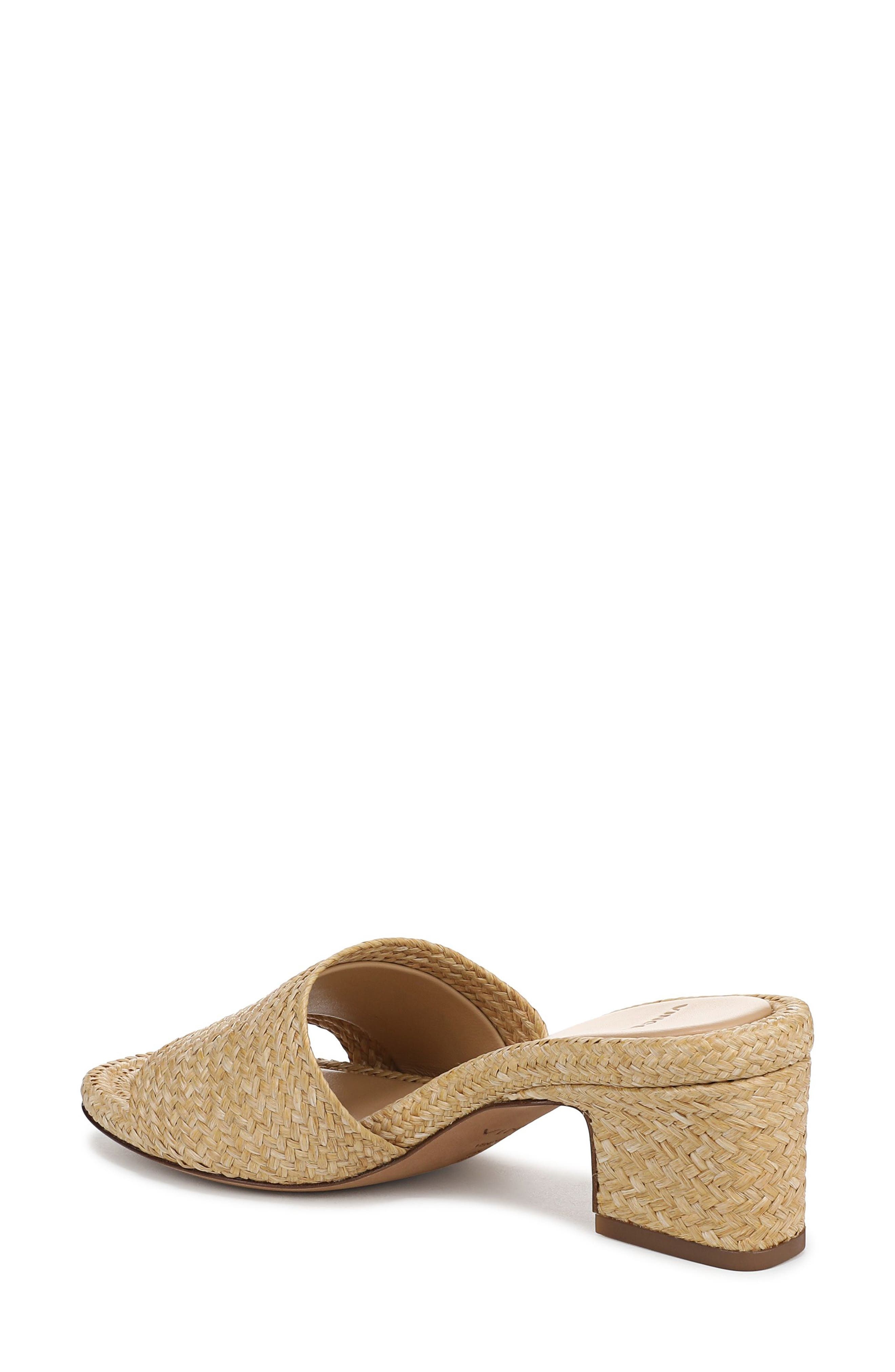 Vince Ariana Raffia Slide Sandal in Toasted Wheat at Nordstrom - 2