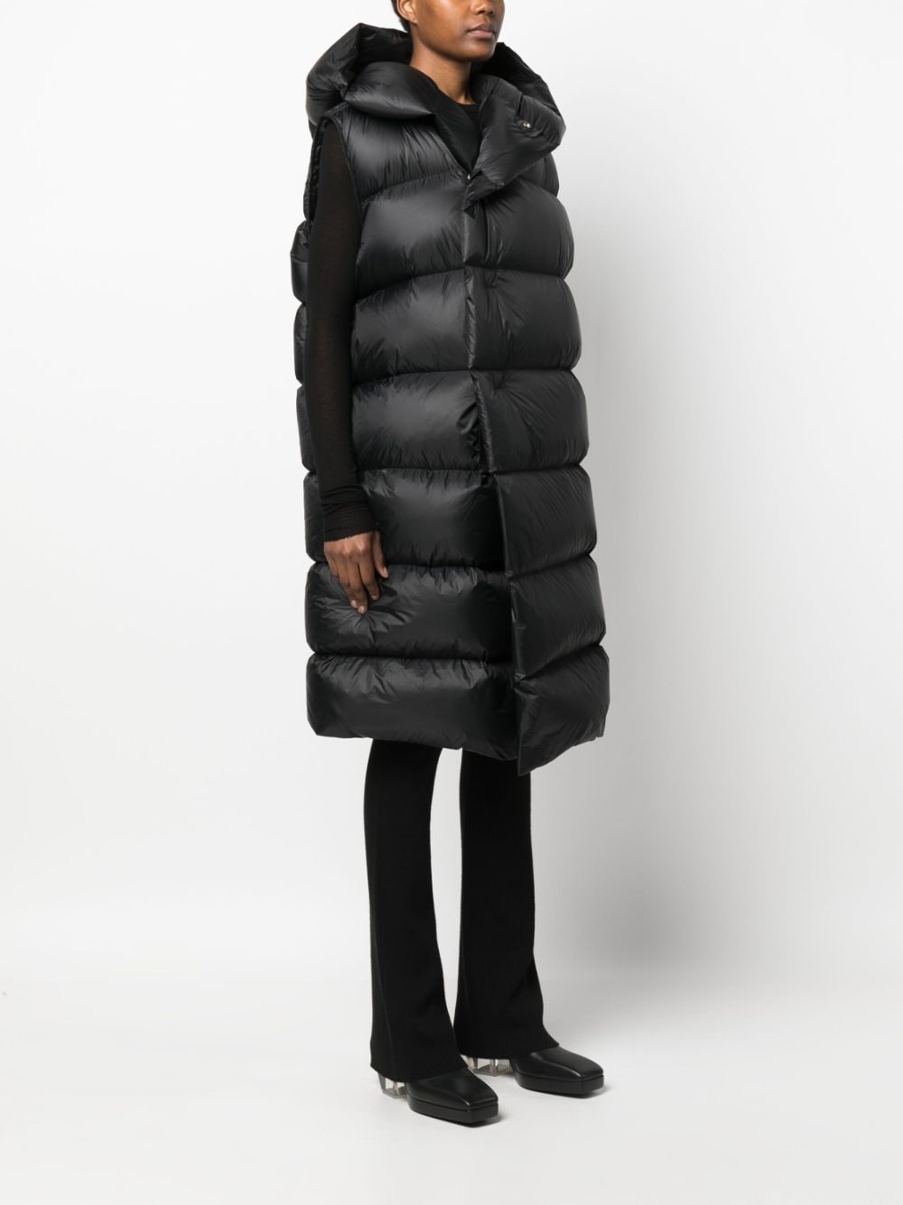 Liner hooded down gilet - 3