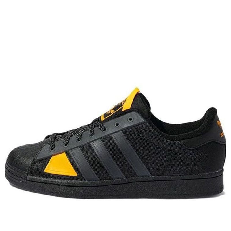 adidas originals Superstar Winterized 'Charcoal Black' H02879 - 1