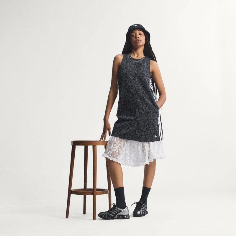 AOP DUNGAREE DRESS 10