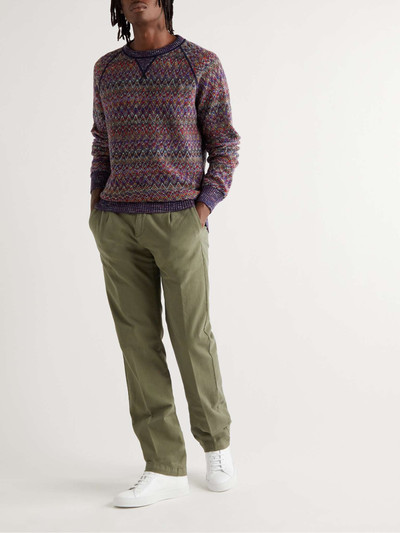 Missoni Crochet-Knit Wool-Blend Sweater outlook