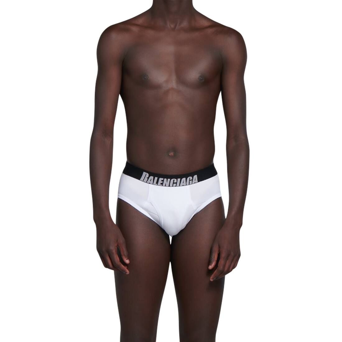 Men's Briefs in White - 3