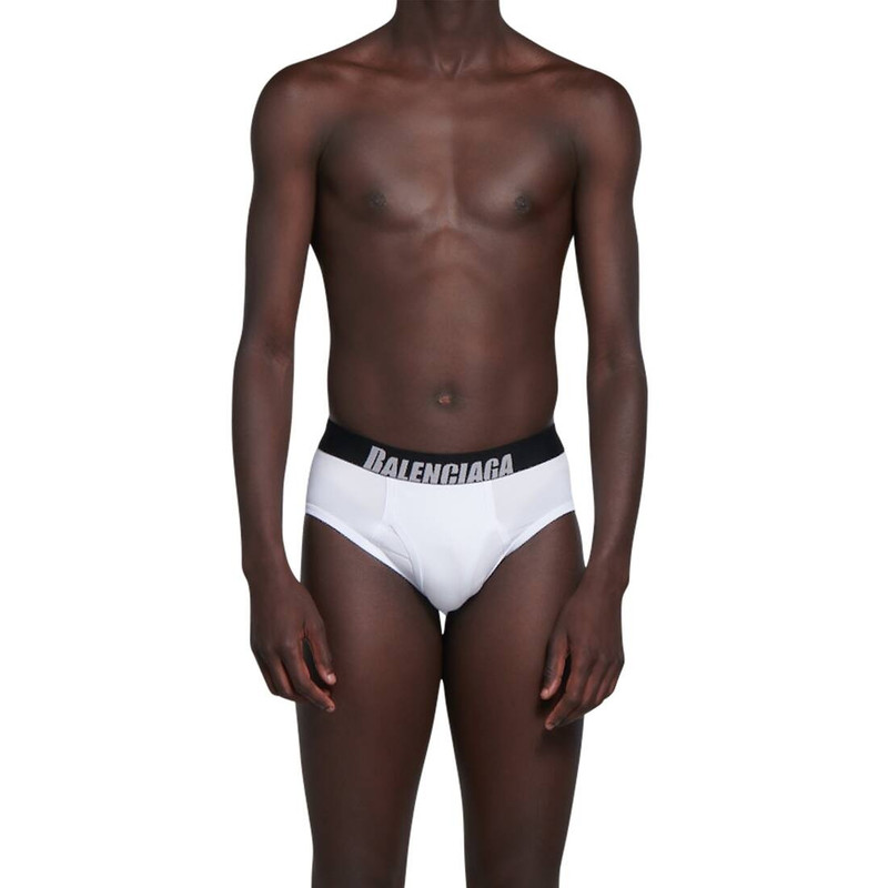 Men's Briefs in White 3