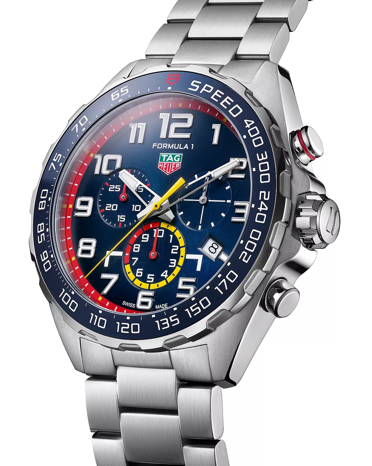 Formula 1 Red Bull Stainless Steel Chronograph, 43mm - 3