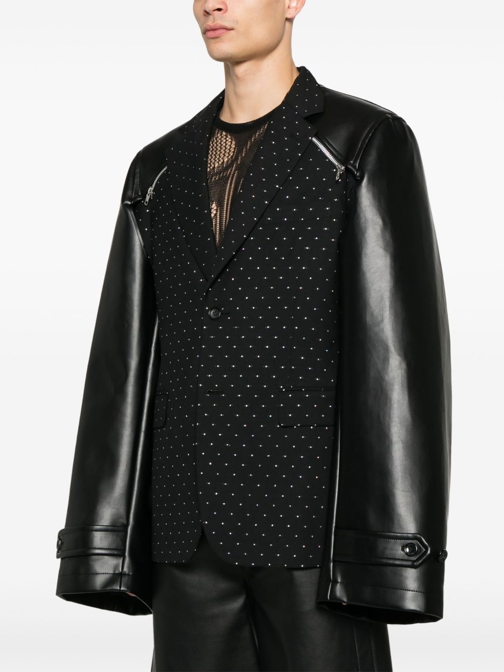 detachable-panels blazer - 3
