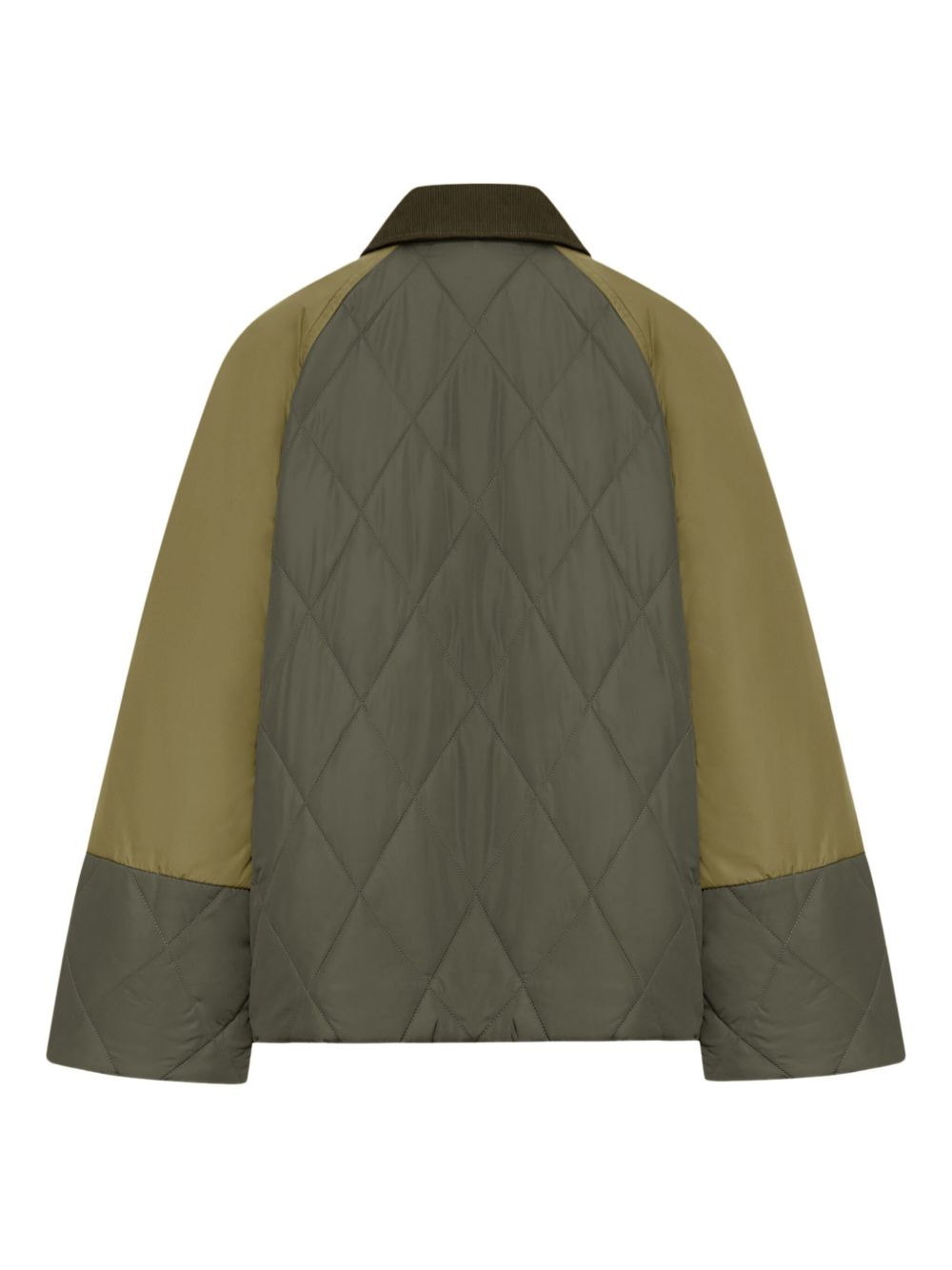 Milby quilted colour-block jacket - 2