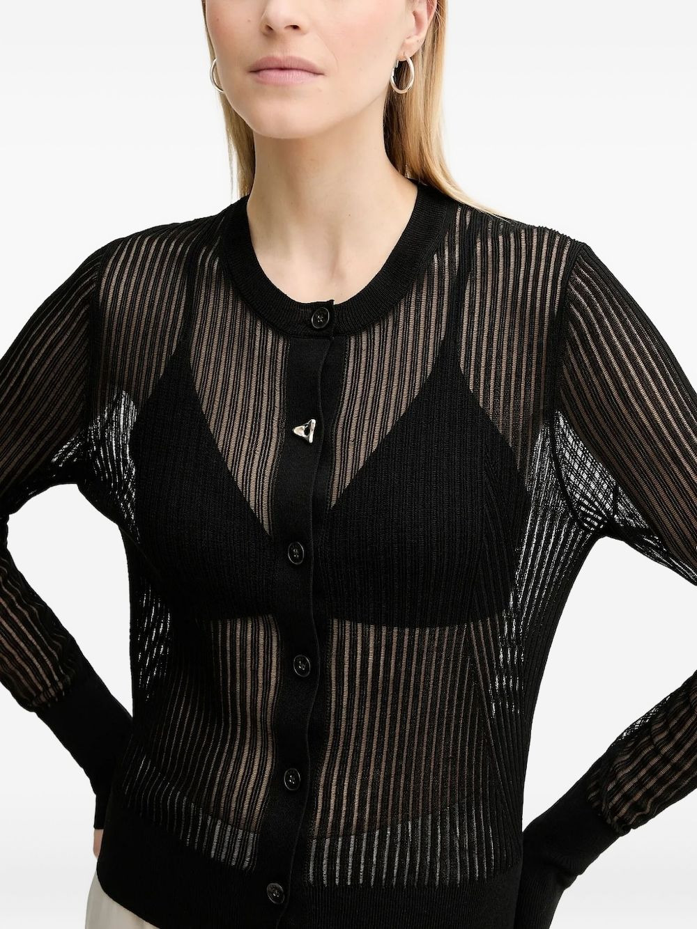 Constant ribbed cardigan - 3