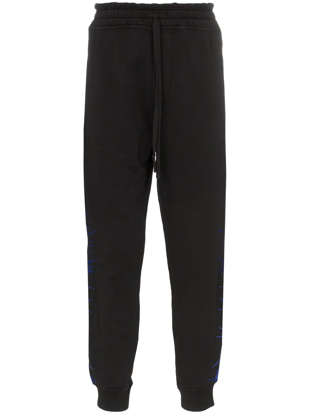 Embroidered sweatpants - 1