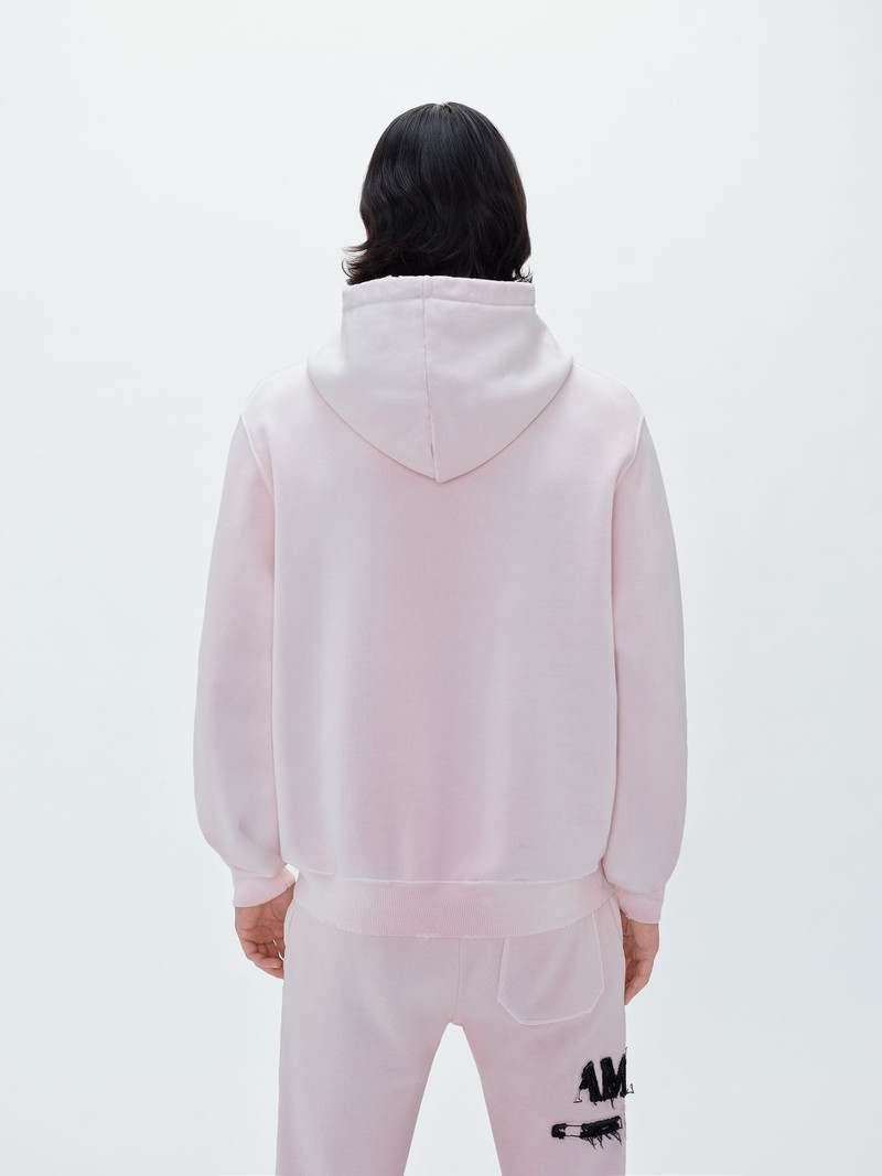 AMIRI M.A. BAR APPLIQUE HOODIE 4