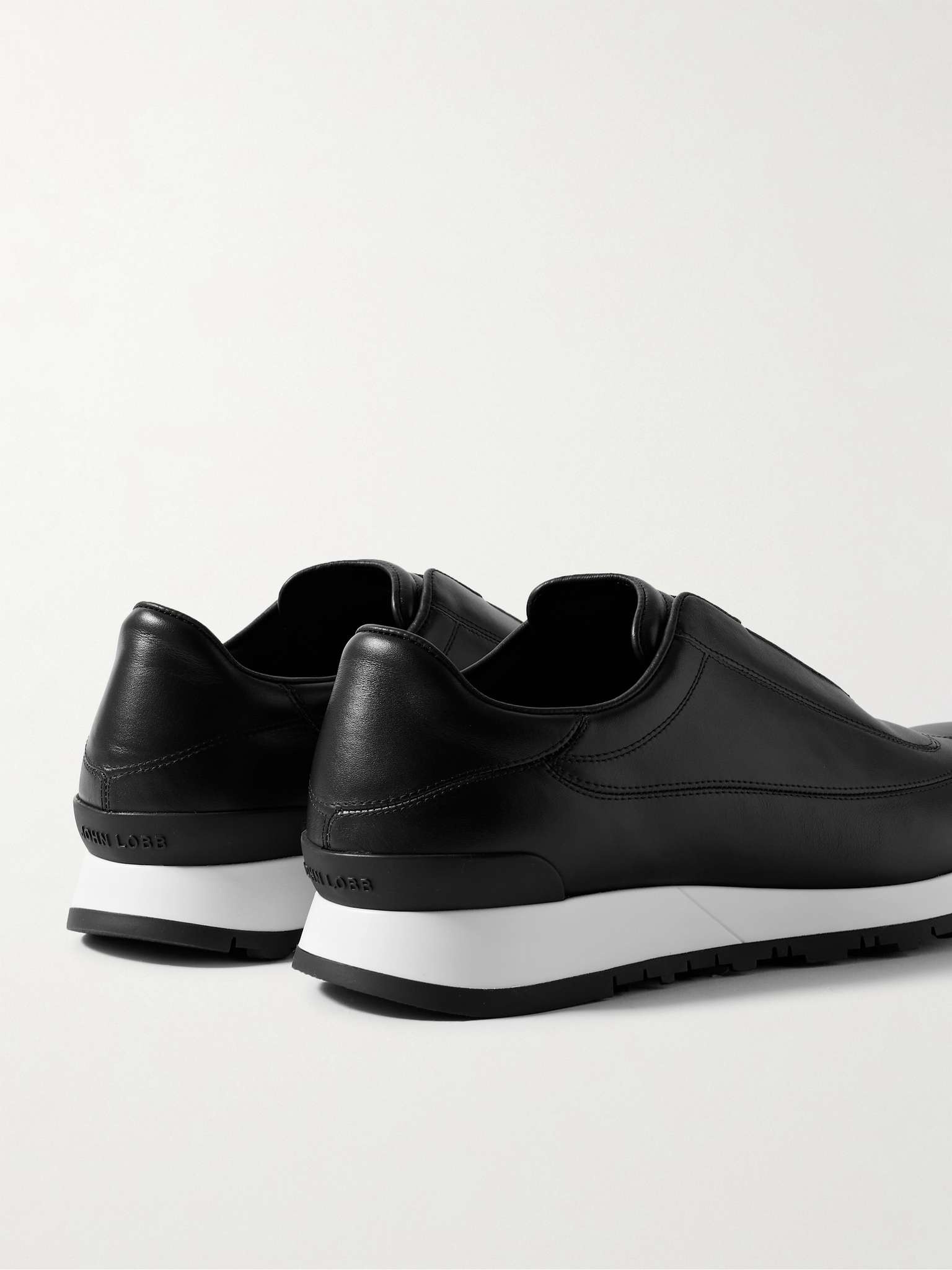 Lift Leather Slip-On Sneakers - 5