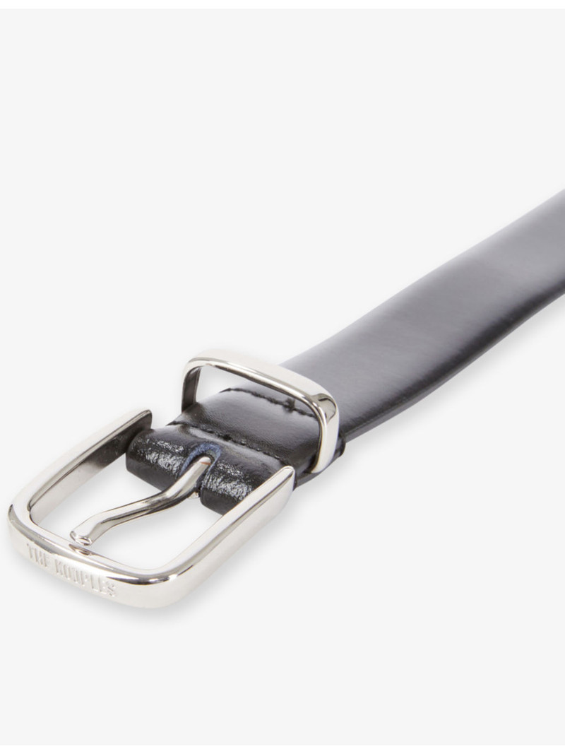 The Kooples Logo-engraved buckle leather belt outlook