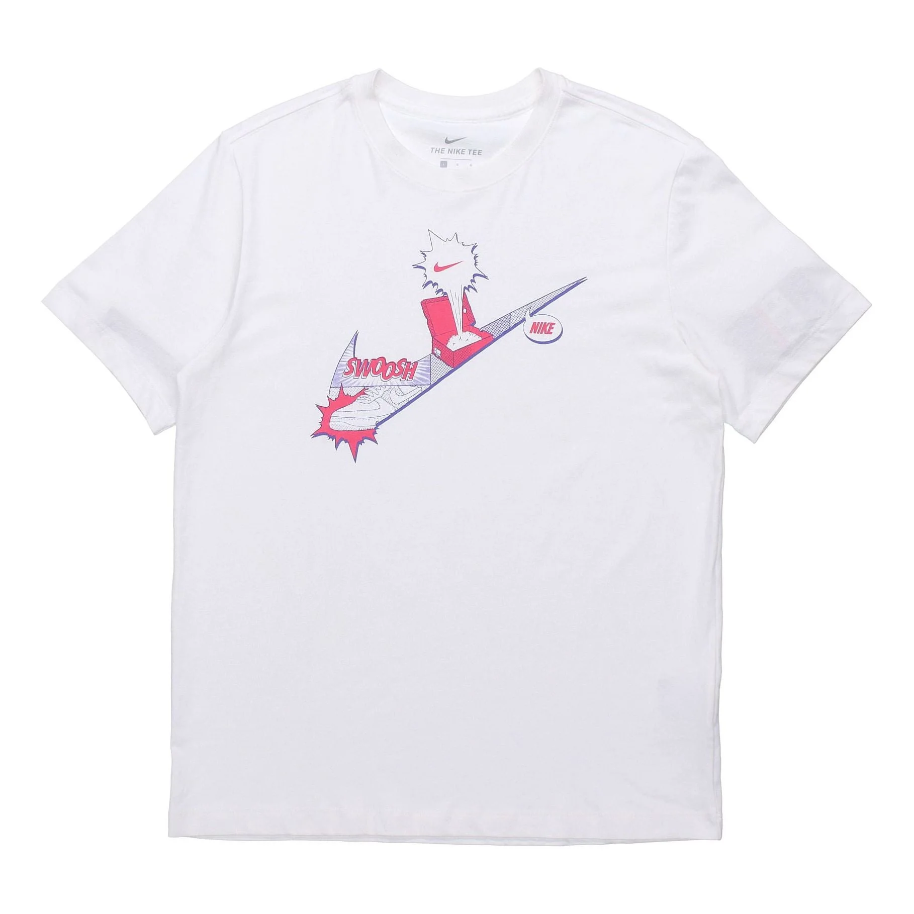 Nike AS M Nike Sportswear NSW Tee Shoe swoosh Short Sleeve White CT6524-100 - 1
