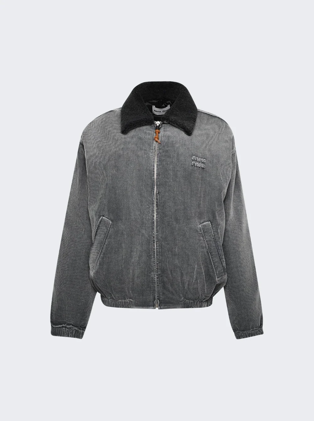 Corduroy Jacket Grey - 1