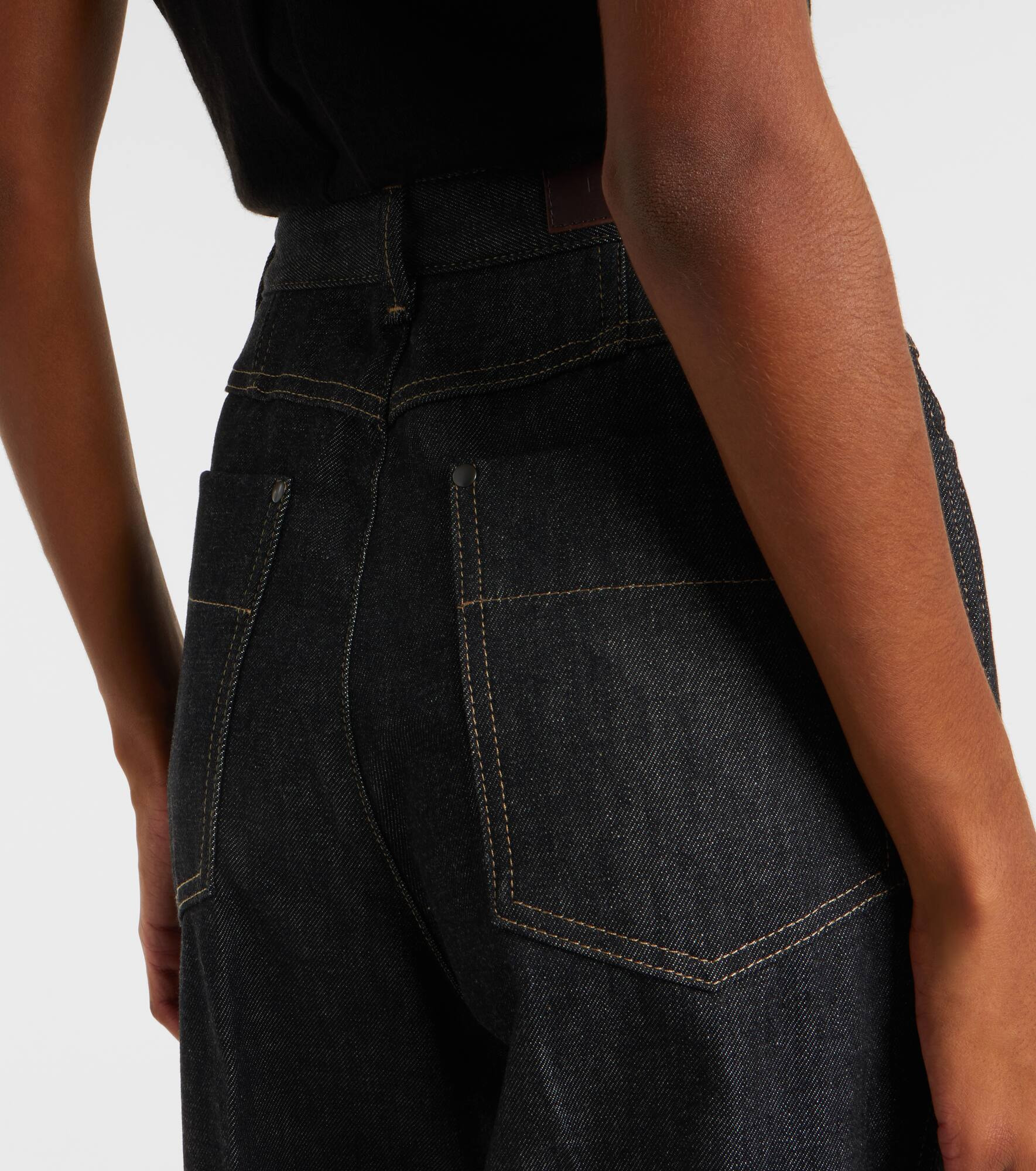 High-rise straight jeans - 6