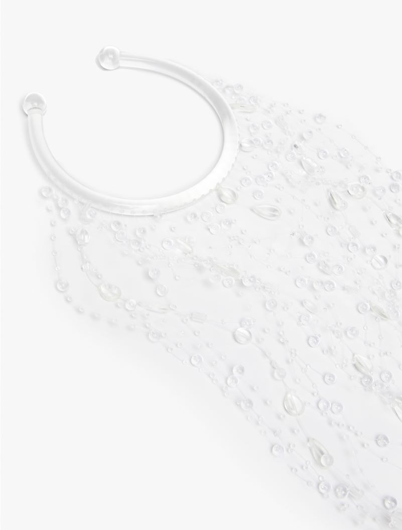 Rigid necklace in resin - RUNWAY - 2