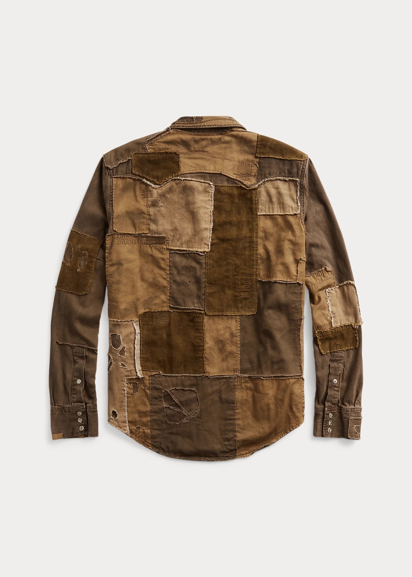 RRL by Ralph Lauren Limited-Edition Patchwork Western Shirt