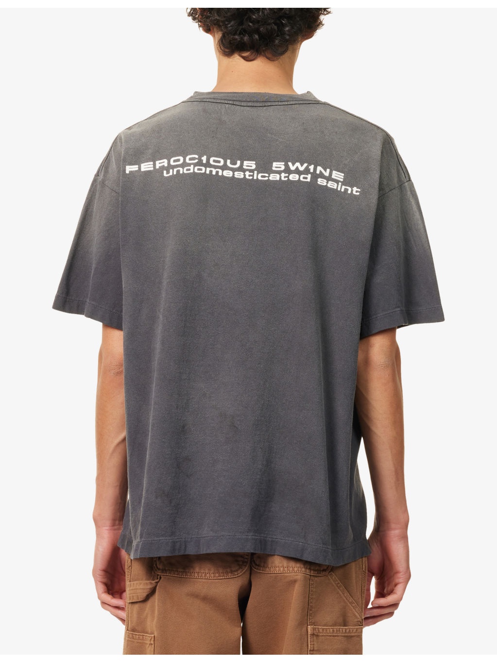 Alien Graphic-Print Crewneck Cotton T-Shirt - 4