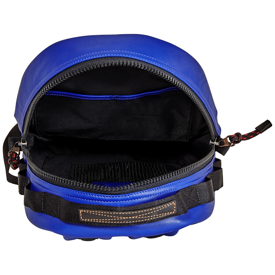 Coach Pacer Backpack With Coach Patch-Blue - 6