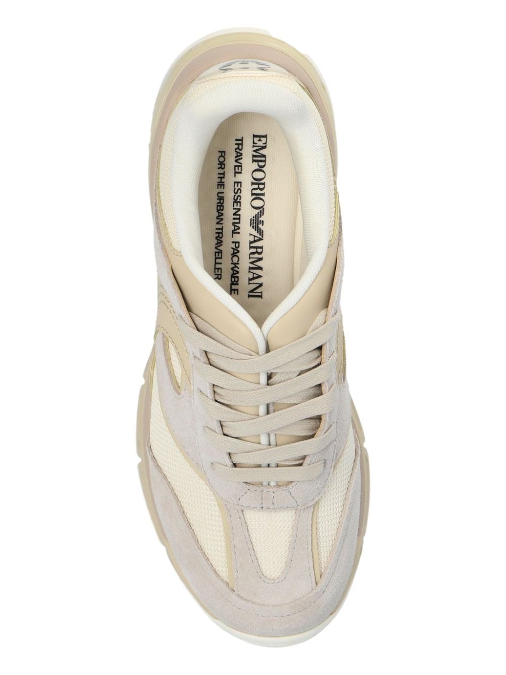 panelled sneakers - 6