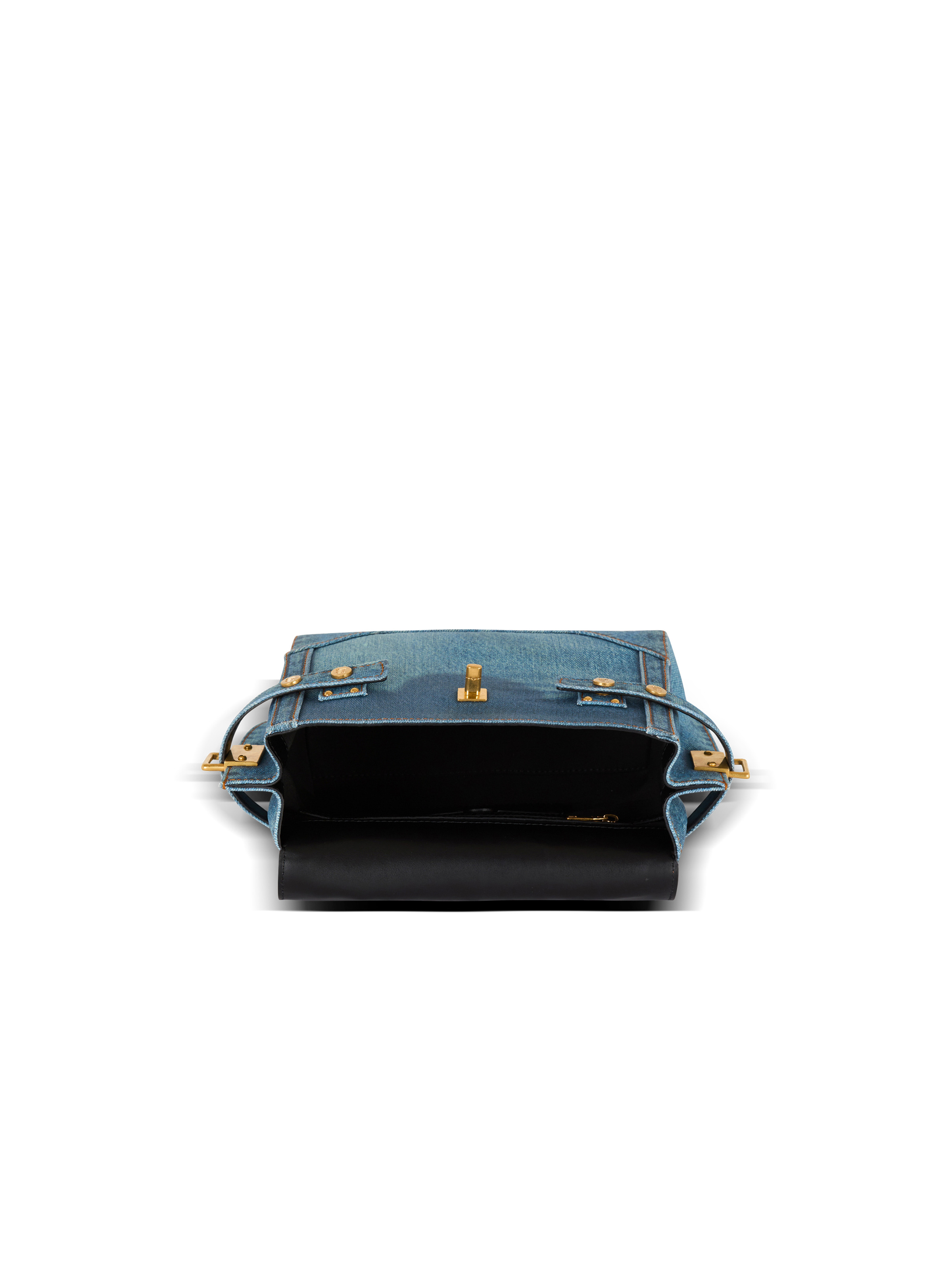 B-Buzz 23 bag in denim print canvas - 6
