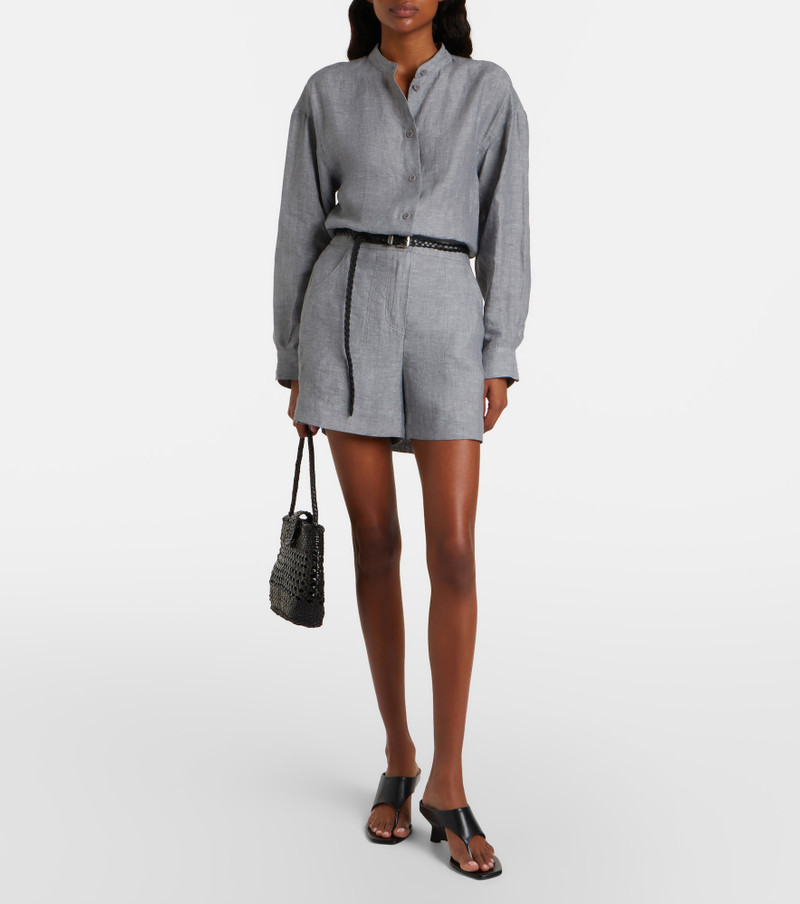 ERES Enjouée linen shorts outlook