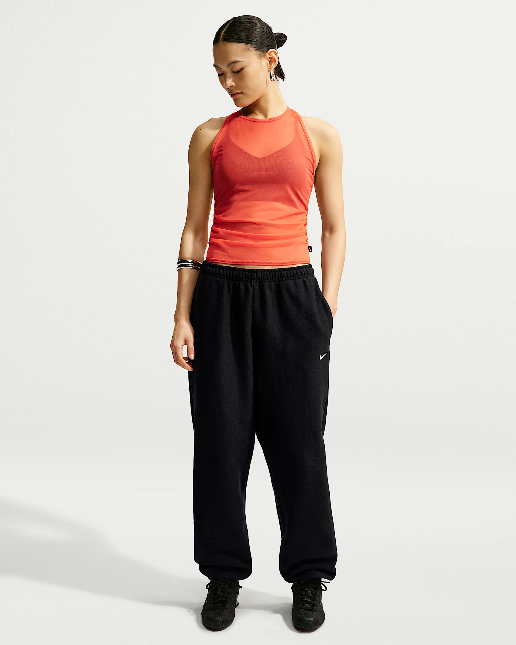 Nike Studio Fleece Heavyweight Women's Oversized High-Rise Joggers - 1