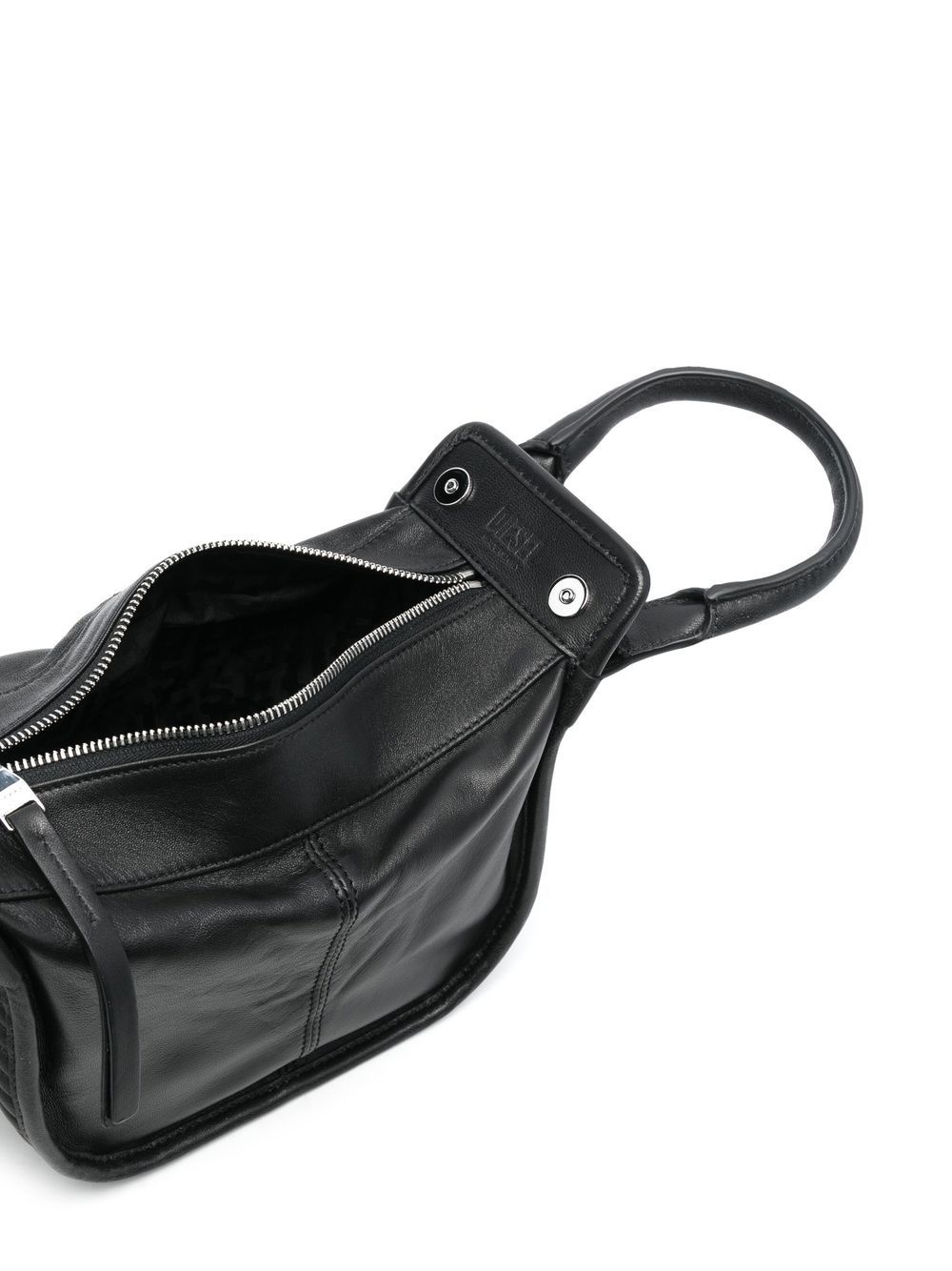 logo-charm detail tote bag - 5