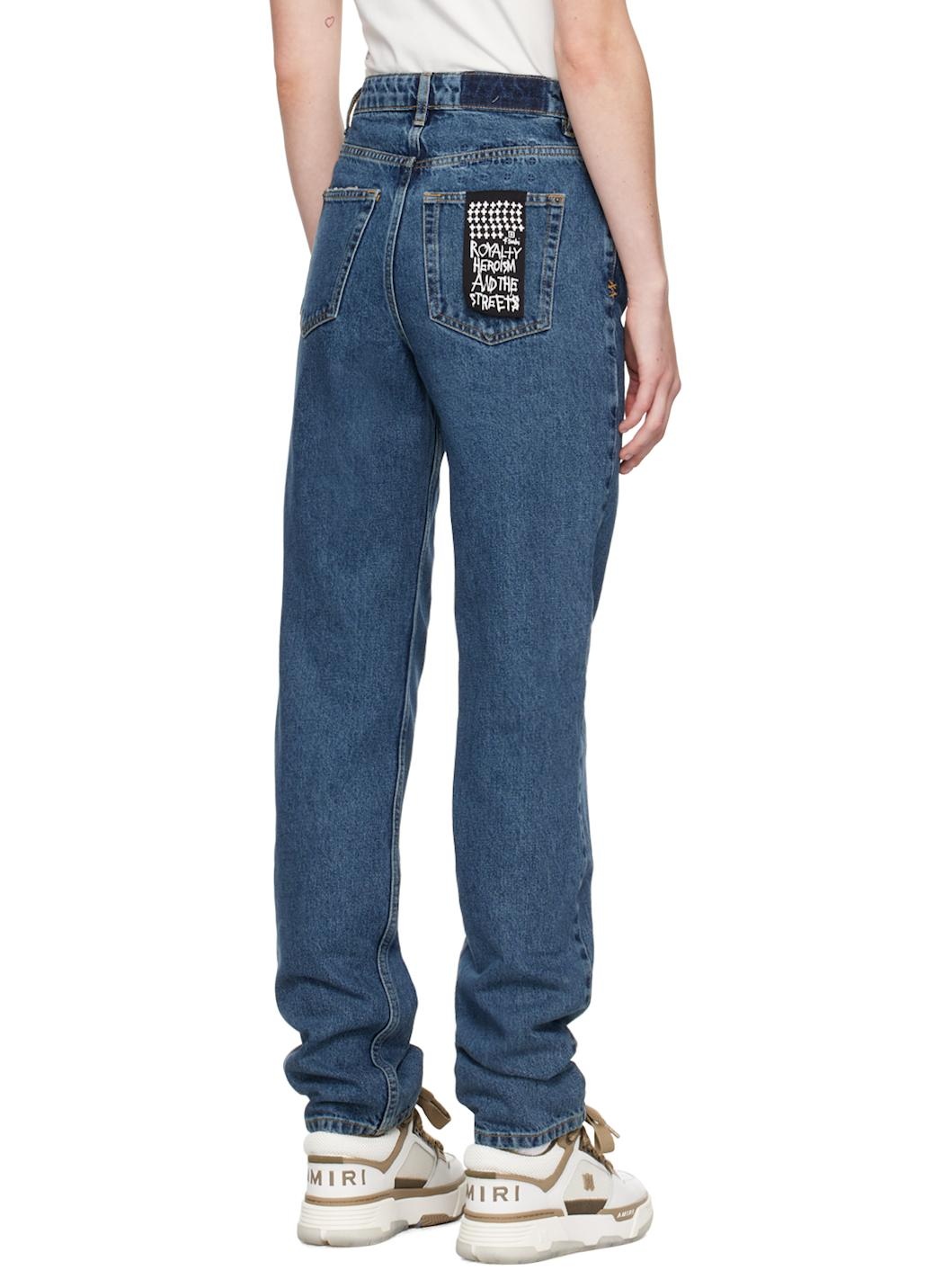 Blue Playback Jeans - 3