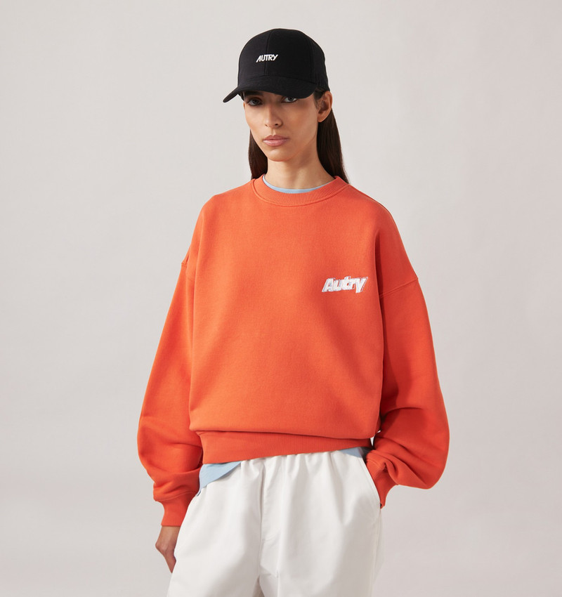 AUTRY DOUBLE LOGO SWEATSHIRT UNISEX outlook