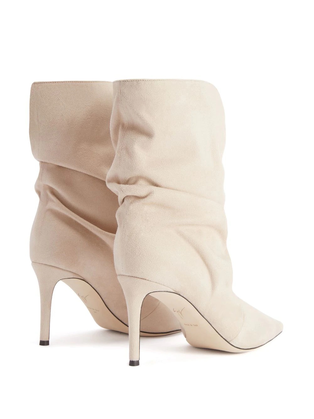 Yunah suede 85mm ankle boots - 3
