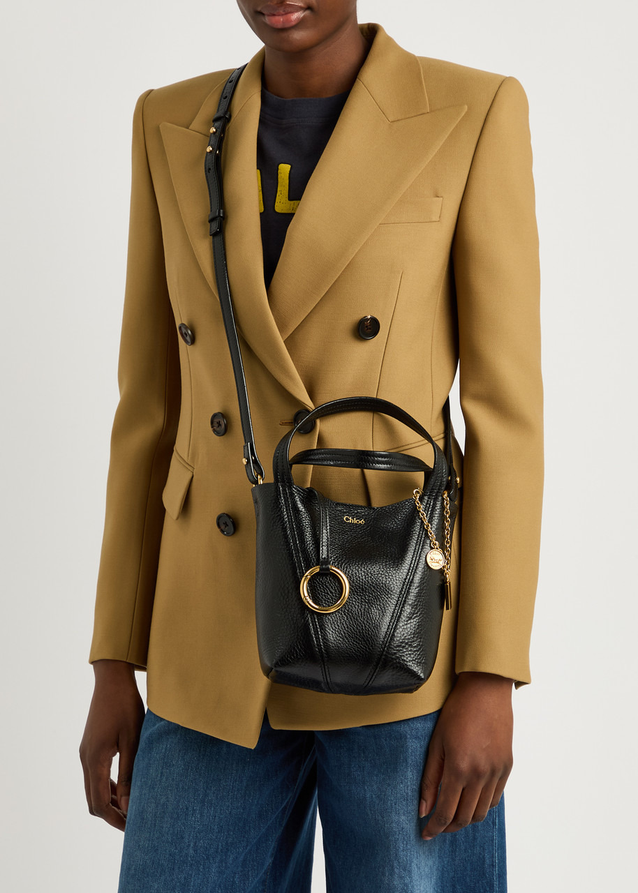 Chloe Spin Small Grained Leather Tote - 6