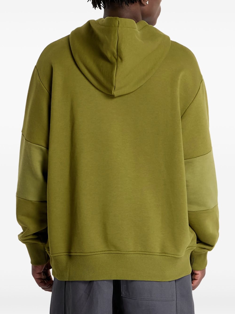 cotton-blend hoodie - 3