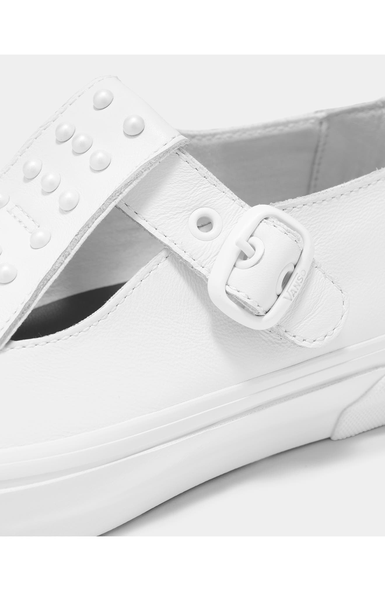 Vans 93 Luxe Mary Jane Sneaker in Pearlized White at Nordstrom - 4