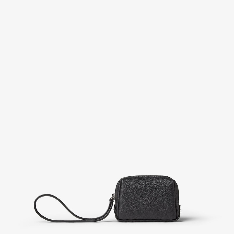 Fendi Lui Nano Black leather mini pouch 1