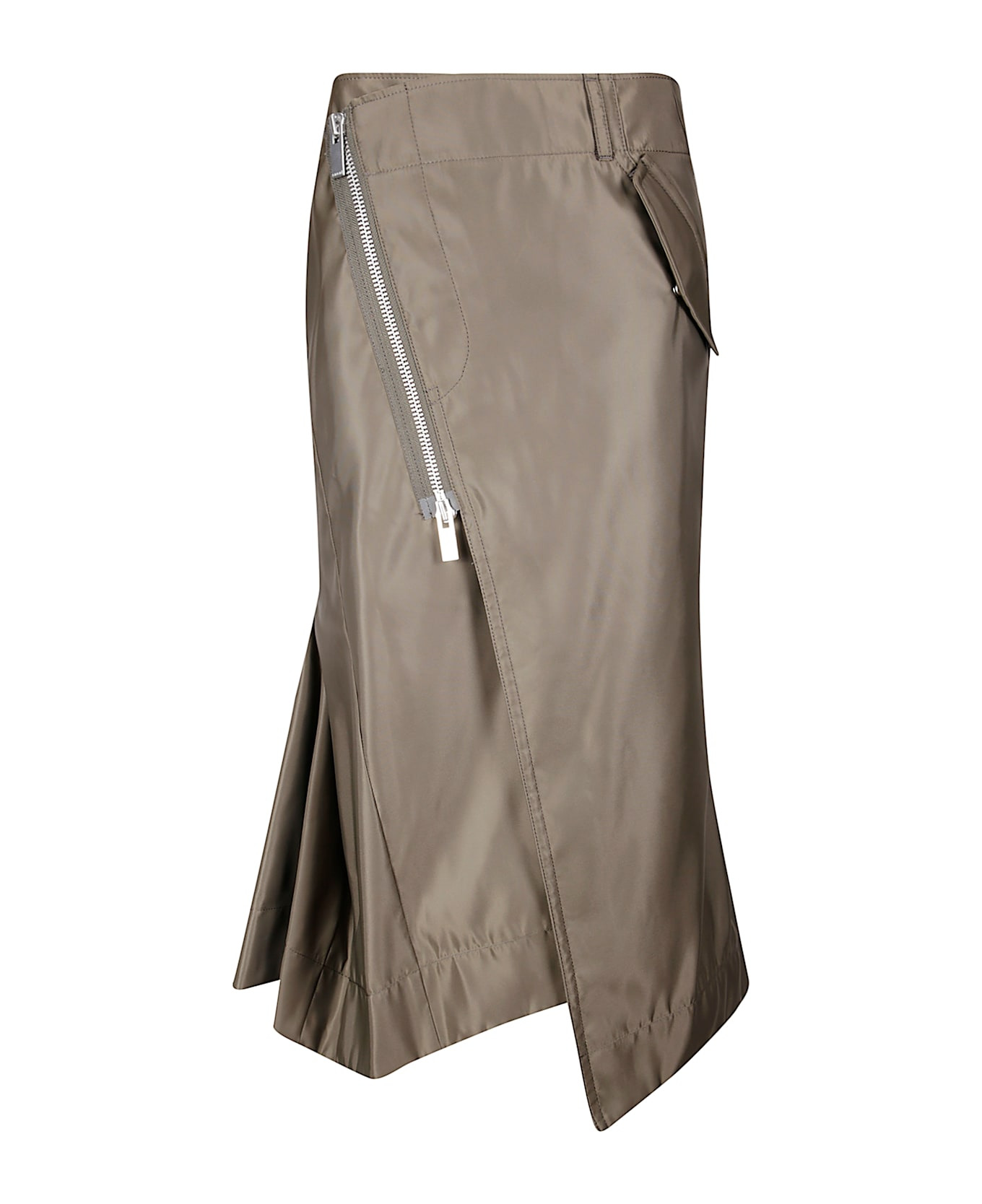 Nylon Twill Skirt - 1