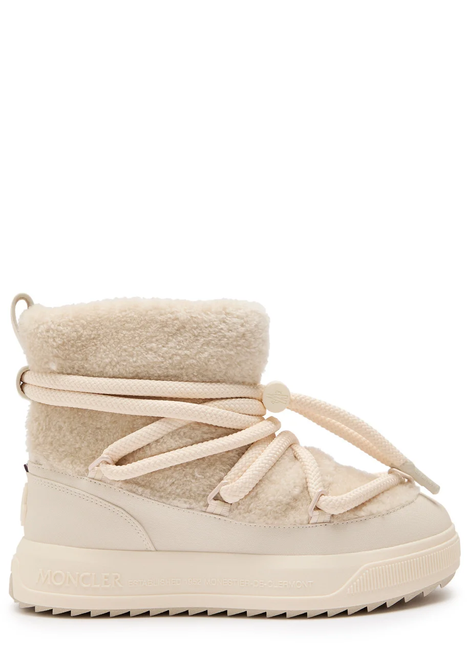 Moncler Altive Mid Teddy Snow Boots - 1