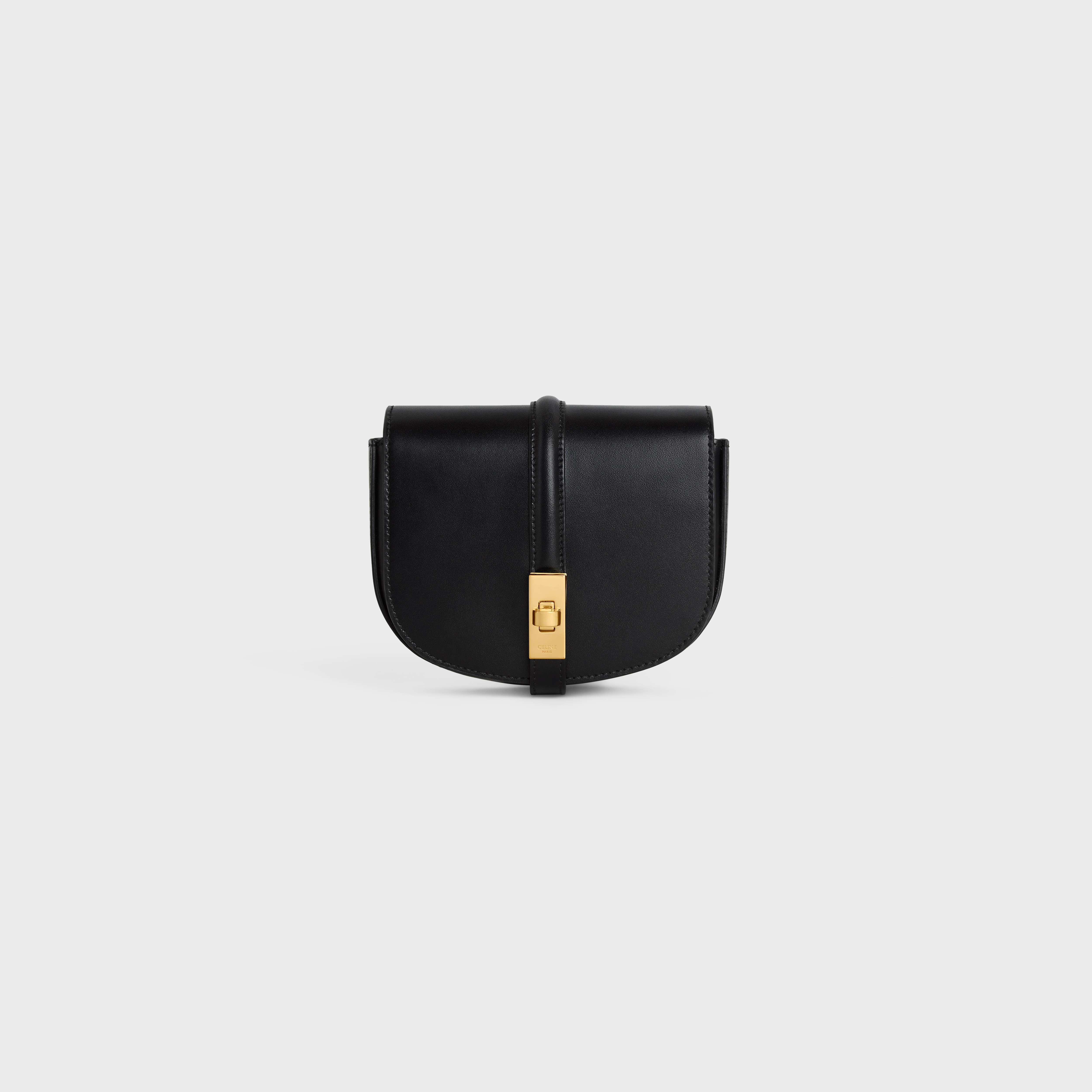 SMALL 16 WALLET ON CHAIN in Shiny Calfskin - 1