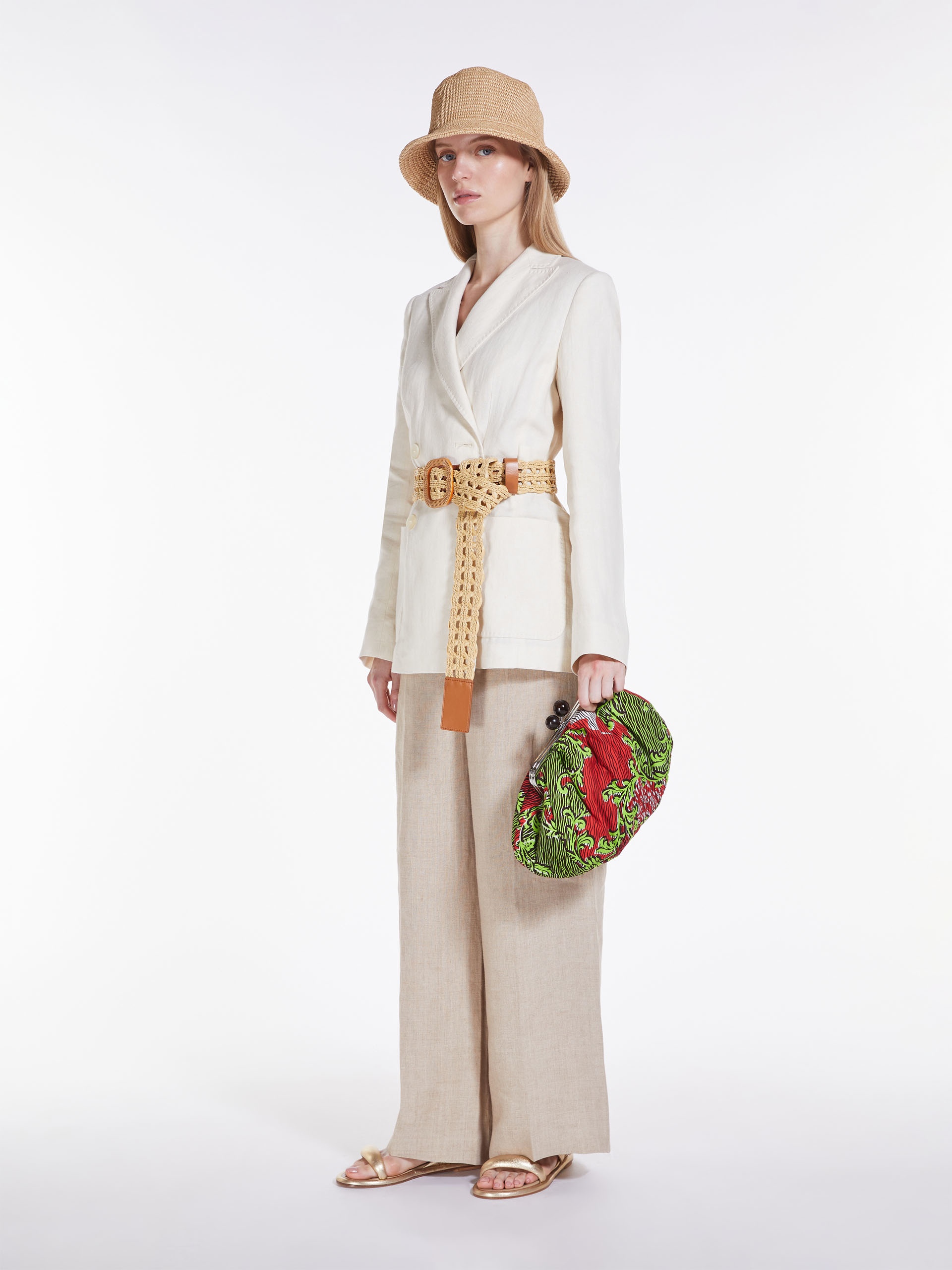 AISHA Medium Pasticcino Bag in cotton - 6
