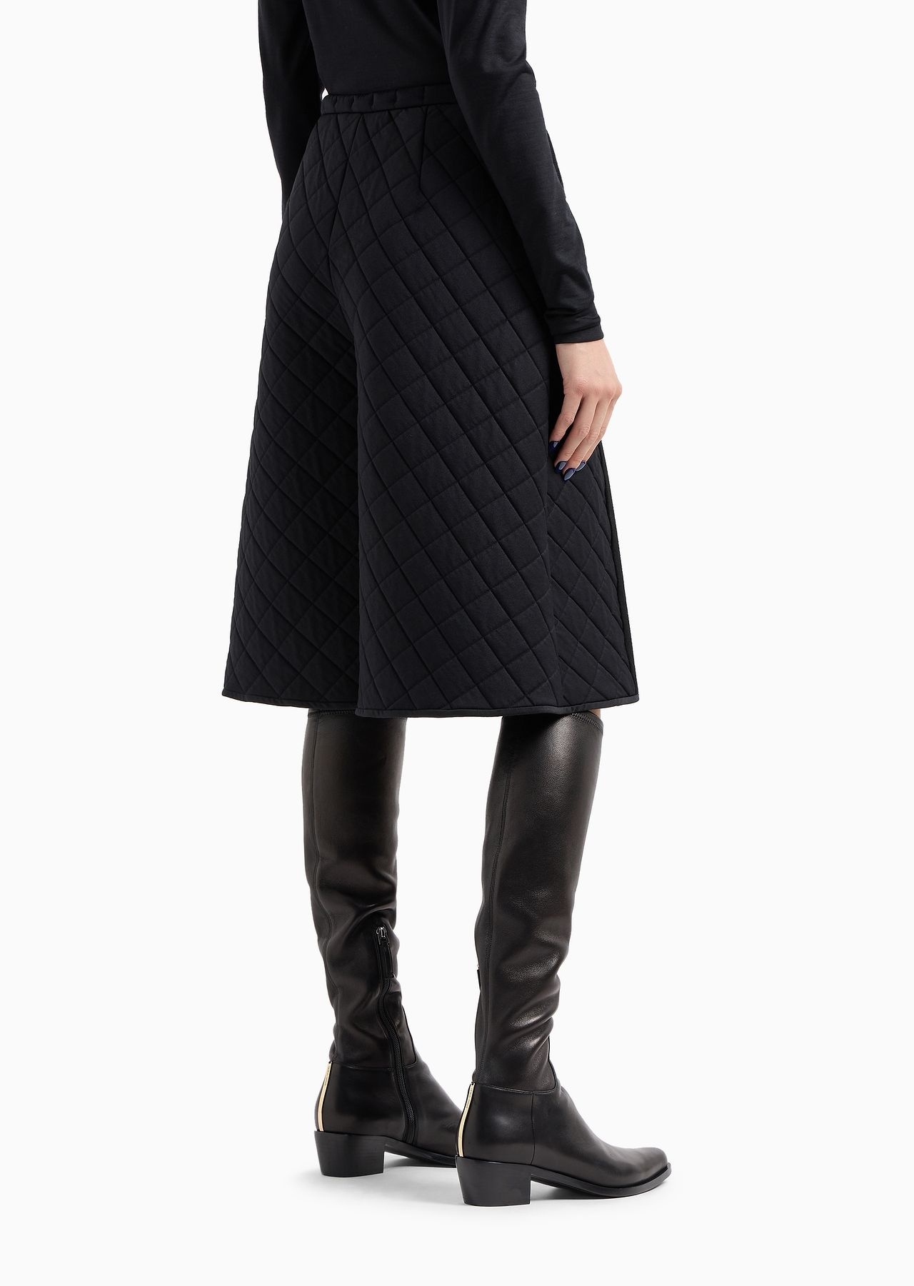 ASV quilted viscose jersey Bermuda shorts - 3