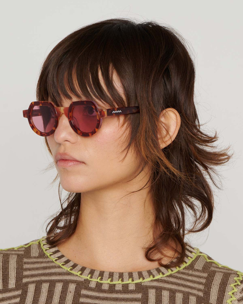 BRAIN DEAD Tani Post Modern Primitive Eye Protection - Tortoise outlook