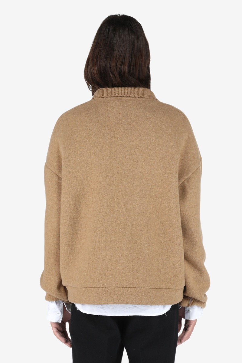 N°21 QUARTER-ZIP SWEATER outlook
