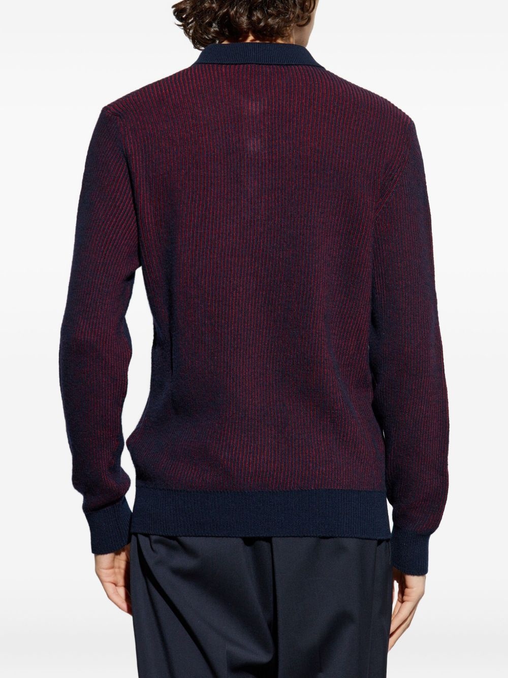 wool polo shirt - 4